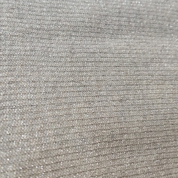 J. Crew Metallic Merino Wool Ruffleneck Sweater - Picture 8 of 9